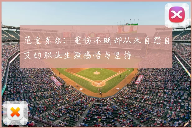 范金克尔：重伤不断却从未自怨自艾的职业生涯感悟与坚持