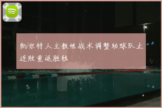凯尔特人主教练战术调整助球队止连败重返胜轨